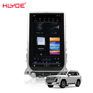 Écran vertical 13.3 pouces écran tactile lecteur multimédia de voiture android pour <span class=keywords><strong>Toyota</strong></span> <span class=keywords><strong>Land</strong></span> <span class=keywords><strong>Cruiser</strong></span> 2016-2018 QCM 665 RAM 8GB ROM 128GB - Product Image 1