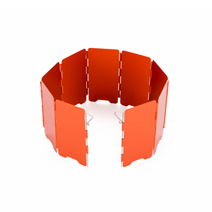 แผ่นบังลมเตาแก๊สอะลูมิเนียมน้ำหนักเบาแบบพกพาสำหรับเตาบิวเทน - Product Image 6