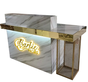 Chất Lượng Cao Sang Trọng Vàng Cung Điện Bàn Tiếp Tân (Hb200) Thiết Kế Truyền Thống Cho Trường Tập Thể Dục Ngoài Trời-Gỗ Chất Liệu - Product Image 6