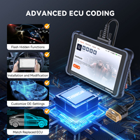 Herramienta de Diagnóstico Automotriz THINKSCAN 689 con Pantalla Táctil de 8 Pulgadas, Sistema Completo, 34 Servicios de Reinicio, Control Bidireccional y Codificación de ECU