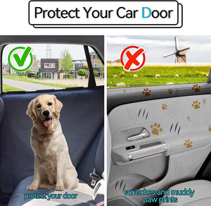 Dog <strong>Car</strong> <strong>Door</strong> Protector, <strong>2</strong> Pack Extra Big &amp; Thick Anti Pet Scratching Waterproof Vehicle <strong>Door</strong> Covers