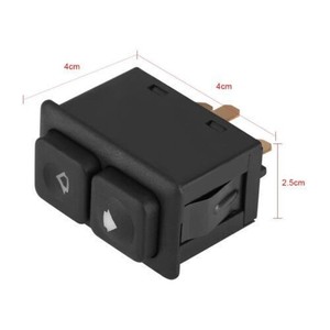 Interrupteur de lève-vitre électrique Bmw 61311381205 4x4x2,5 cm pour remplacement de voiture - Product Image 1