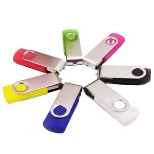 High Quality Rotatable Flash Drives ABS Metal USB Colorful Flash Drives Cheap USB Flash Drives Wholesale for Promotional Gift