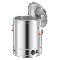 Chaudière à eau de capacité élevée de 60L 80L grande machine à cuire à la vapeur de maïs avec le vapeur