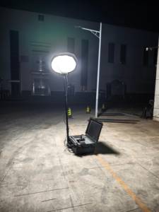 LUDWIG 2M 120W <span class=keywords><strong>Tour</strong></span> de lumière de secours mobile à LED rechargeable avec alimentation CC IP65 - Product Image 3