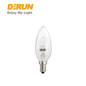 <span class=keywords><strong>Lampe</strong></span> halogène traditionnelle A60 C35, forme de bougie transparente, E14, 220-240V, 18W, 28W, 42W, <span class=keywords><strong>ampoule</strong></span> halogène, HAL-C35 - Product Image 1
