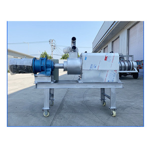 Machine de séparation solide-liquide pour la transformation d'engrais organiques avec moteur, haute productivité, facile à utiliser - Product Image 3