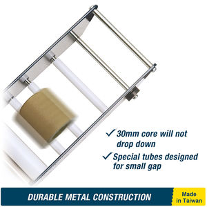 JH-Mech Dispensador de cinta de papel Kraft Universal portátil duradero engomado activado por agua para sellado de cajas - Product Image 3