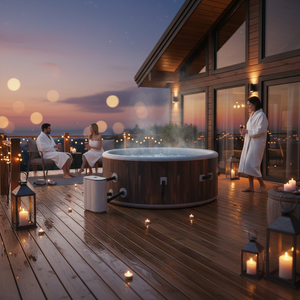 <span class=keywords><strong>Piscine</strong></span> gonflable de luxe, spa extérieur, jacuzzi portable, <span class=keywords><strong>piscine</strong></span> pour la maison, l'hôtel, la station balnéaire, le yacht - Product Image 3