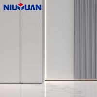 NIUYUAN Plinthe murale de haute qualité Shadow Gap Led Modèle caché Ligne d'angle Hôtel Plaque de base en métal Plinthe Led