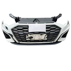 Convient pour <span class=keywords><strong>Audi</strong></span> A3 2021-2024 Pare-chocs avant Kit carrosserie <span class=keywords><strong>S3</strong></span> Face avant de la voiture Grille de radiateur - Product Image 1