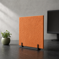 Autocollants muraux décoratifs en feutre PET personnalisés avec logo et forme, pour salon, chambre, café, studio, maison, bureau