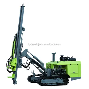 GD750 dth Integrated Hydraulic Mobile Drilling Rig Equipped With Screw Air Compressor for Blast Hole