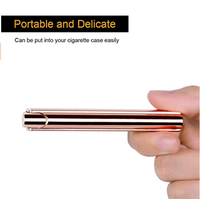 Briquet coupe-vent fin DEBANG rechargeable, personnalisable avec logo OEM, pour occasions spéciales