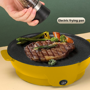 Plancha électrique intégrée - Appareil de cuisine multifonctionnel avec surface antiadhésive et contrôle de la température pour un usage domestique - Product Image 5
