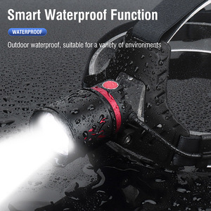 <span class=keywords><strong>Linterna</strong></span> <span class=keywords><strong>Frontal</strong></span> <span class=keywords><strong>Boruit</strong></span> 2025 de Alta Potencia, 1000 Lúmenes, con Zoom, Aleación de Aluminio, Impermeable IPX4, para Senderismo y Camping - Product Image 5