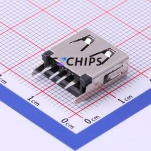 916-262A1022Y10210 USB Connector Through hole Component (THT) Connector Type-A USB 2.0 Female Through Hole - Product Image 2