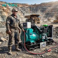 Groupe électrogène diesel Volvo Penta de type ouvert, 275 kW, 344 kVA, pour la construction industrielle, l'exploitation minière, l'alimentation de secours en cas d'urgence
