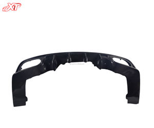 Difusor trasero estilo T de fibra de carbono W118 C118 para <span class=keywords><strong>Mercedes</strong></span> Benz <span class=keywords><strong>AMG</strong></span> CLA35 45 alerones de parachoques labio - Product Image 5