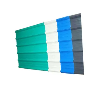 Plastic pvc roofing sheet for shed profile new design roof with factory price