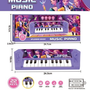 Microfono Giocattolo per Bambini Hunter Girl Group con Luci Fantastiche e Musica, Macchina per Cantare Giocattolo per <span class=keywords><strong>Action</strong></span> <span class=keywords><strong>Figure</strong></span> di Bambini e Bambine - Product Image 3