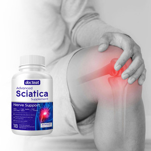 Cápsulas para el Cuidado Corporal y la Ciática, para el Mantenimiento Diario de Cintura, Piernas, Cadera y Espalda, Mejora la Densidad Ósea, 60 Cápsulas - Product Image 1