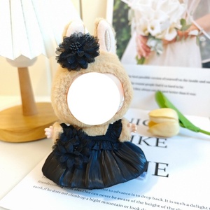 Colección de Pelucas de Novia con Velo de Perlas para Muñecas de 15 cm, Hechas a Mano, con Diseño de Dibujos Animados, Modernas y Lindas, Venta al por Mayor - Product Image 5