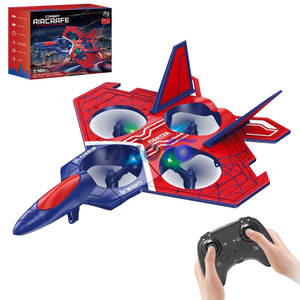 Electric Foam <strong>Rc</strong> <strong>Planes</strong> Fixed Wing Airplane Toy Headless Mode Remote Control Glider Includes Charger Batteries 2.4G Frequency