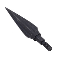 SPG 6 pièces 140 Grain chasse flèche ensemble tir à l'arc acier ID 6.2mm carbone flèche tête conseils Point têtes larges accessoires de plein air