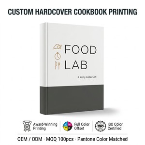 Stampa Personalizzata di Libri di Cucina con Copertina Rigida, Carta Artistica a Colori, Rilegatura Cucita, OEM ODM, 917 Pagine, 220x290x55mm - Product Image 2