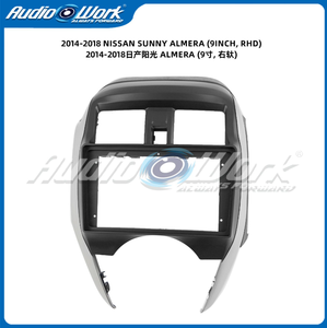 <span class=keywords><strong>Precio</strong></span> de Fábrica, Marco de Radio para Auto de 9 Pulgadas, Lado Derecho, para Nissan Sunny Almera 2014-2018, Marco para Radio Android - Product Image 2