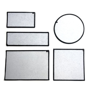 Parches bordados de sombrero sublimación en blanco personalizados al por mayor - Product Image 6