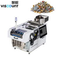 Machine d'emballage automatique VST 4-2 à vision numérique pour vis, écrous, boulons, rondelles et attaches – Ensacheuse et emballatrice