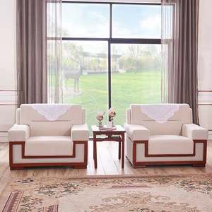 Foshan कार्यालय फर्नीचर पार्लर सोफे कमरे में रहने वाले फर्नीचर कीमतों आधुनिक कार्यालय सोफा सेट आयातित असली लेदर सोफा - Product Image 2