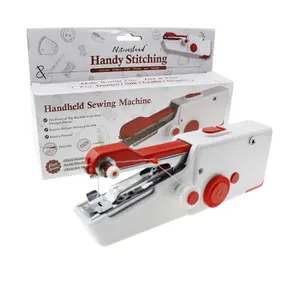 La mejor máquina de coser eléctrica portátil para el hogar, fácil de usar, alimentada por batería, 4 colores, elige Sastre Stitcher