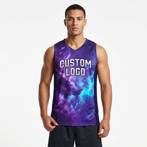 Camiseta Deportiva Unisex 2026, Nueva, de Calidad, Personalizada, para Baloncesto, con Nombre y Número del Equipo, Malla Transpirable, 100% Poliéster - Product Image 1