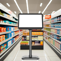 Moniteur à écran tactile LCD IPS de 10.1 pouces pour système de point de vente Affichage de poteau personnalisable pour les caissiers