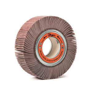 TTAKE Abrasive Cloth Flap <b>Wheel</b> 250x50x100 Mm 320 Grit For <b>Grinding</b> And Polishing - Product Image 2