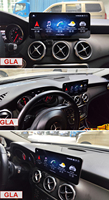KANOR 12,3 "sistema Multimedia de coche con pantalla táctil ultrafina con navegación GPS Carplay para Mercedes Benz a Class W176 GLA CLA