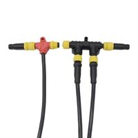 Connecteur NMEA 2000, câble de terminaison pour système marin, étanche IP68, prise mâle/femelle 5 broches, code A, connecteur circulaire IP67 M12