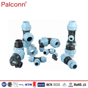 อุปกรณ์เชื่อมต่อแบบบีบอัดทำจาก HDPE PP ผ่านการรับรอง CE - Product Image 4