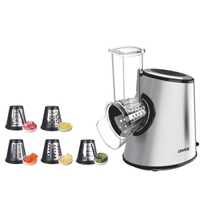 ORVICA European Standard Cheese Grater, Vegetable Slicer, Multi-functional <b>Drum</b> Type Home Cheese Slicer and Salad Maker - Product Image 1