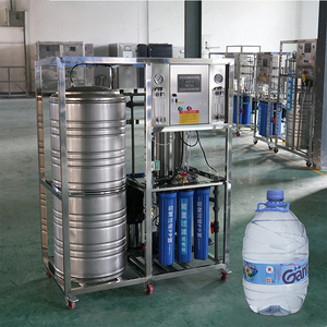 Unidad de Ósmosis Inversa Industrial de 500L/H para el Mercado de Carnes con Certificación CE, Tanque de Presión de 300L, 2 Membranas - Product Image 1