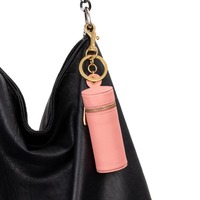 Sac de maquillage Portable en cuir fait à la main, Mini sacs de cosmétiques de voyage, porte-rouge à lèvres, porte-clés
