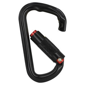 Vente en gros Nouveau mousqueton d'escalade en aluminium 30KN 3T crochet mousqueton à verrouillage par torsion pour antichute - Product Image 2