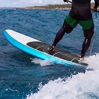 Tapis de traction pour planche de surf en EVA, grip de pont personnalisé OEM, découpe sur mesure, antidérapant pour SUP, longboard, shortboard, kiteboard, pour les magasins de surf