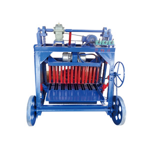 Máquina para Hacer Bloques de Pavimento, Máquina Hidráulica para Moldear Ladrillos de Cemento, 380 V, Azul, Multifuncional - Product Image 2