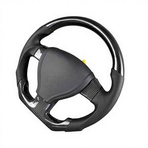 Volant de direction avec palettes de changement de vitesse en fibre de carbone pour <span class=keywords><strong>VW</strong></span> Bora Polo Mk5 Golf 5 <span class=keywords><strong>R</strong></span> <span class=keywords><strong>Line</strong></span> GTI 2007-2018 Jetta Design sportif pour - Product Image 5