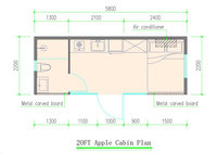 Maisons préfabriquées d'hôtel, maison spatiale Apple, HomePod Apple, cabine Apple, capsule spatiale miniature