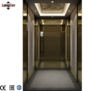 Ascensor de Pasajeros LangGer de Gran Espacio, 400 kg, Silencioso, de Acero Inoxidable, con Control Vvvf, en Oferta, para <span class=keywords><strong>Casa</strong></span> - Product Image 2